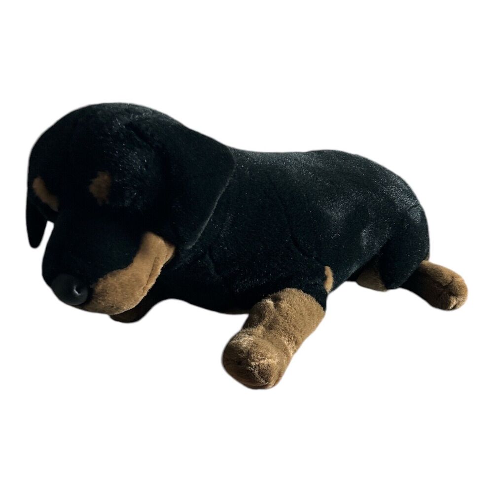 Prima Classic Collection 27” REALISTIC Plush Stuffed Animal Dog Rottweiler Large